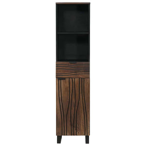 Waschbeckenschrank Walnuss 38x33x160cm