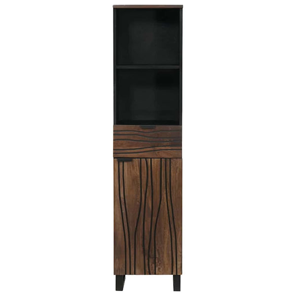 Waschbeckenschrank Walnuss 38x33x160cm