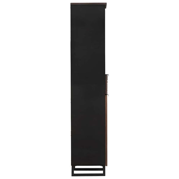 Waschbeckenschrank Walnuss 38x33x160cm
