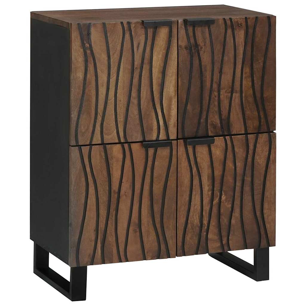 Braune Medienlagerungsschränke & Regale 60 cm