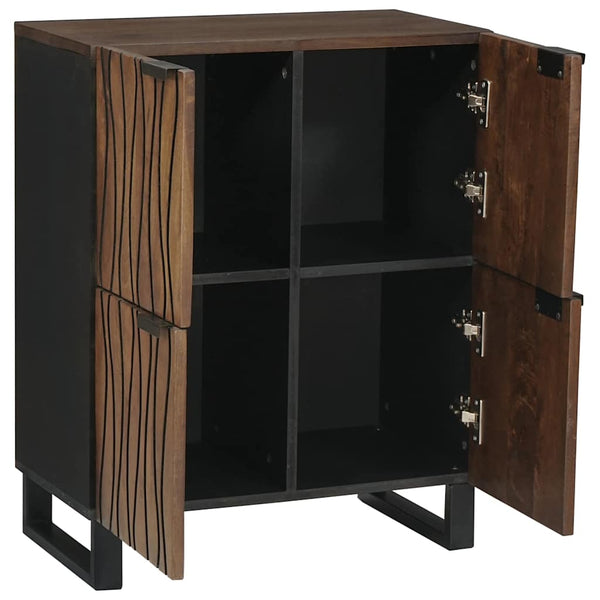 Braune Medienlagerungsschränke & Regale 60 cm