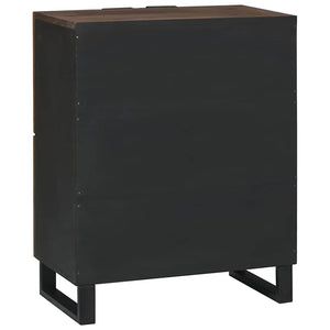 Braune Medienlagerungsschränke & Regale 60 cm