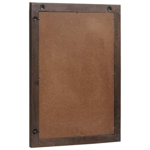 Braun Wandspiegel Badezimmer 70x50 cm