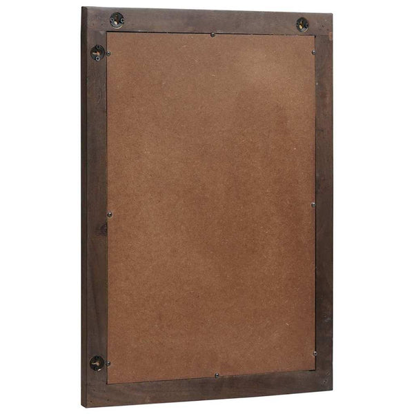 Braun Wandspiegel Badezimmer 70x50 cm