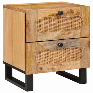 Nachttisch 2er Set Mango Massivholz