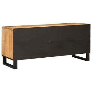 TV-Schrank Mango Massivholz Braun 105 cm