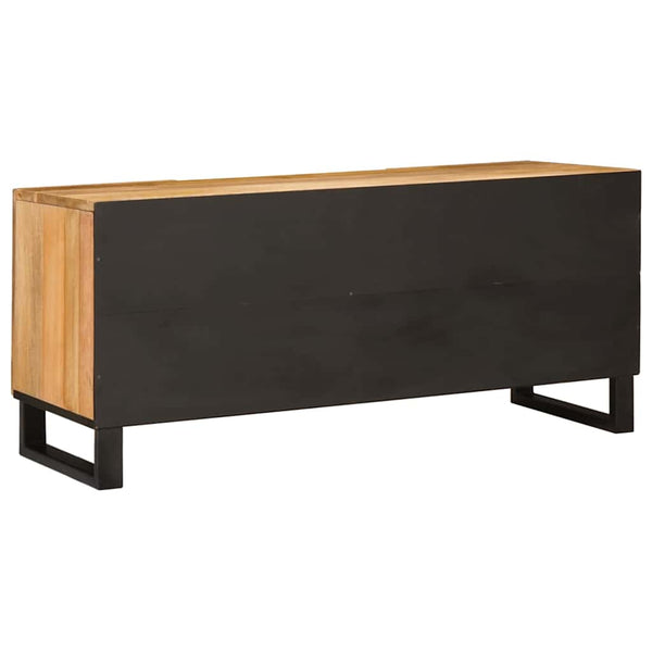 TV-Schrank Mango Massivholz Braun 105 cm