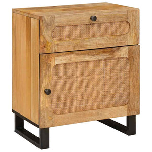 Nachttisch Mango Massivholz 50x33x60 cm