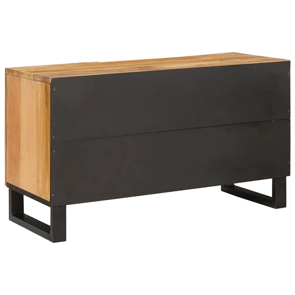TV-Schrank Mango Massivholz Braun 80cm