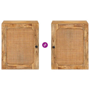 Braun Mango Holz Bad Hängeschrank
