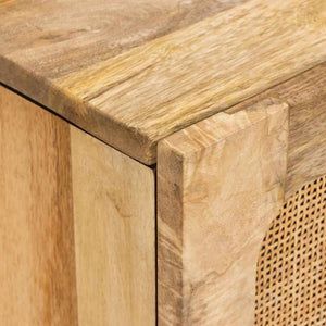 Sideboard Braun Mango Massivholz 40x75 cm