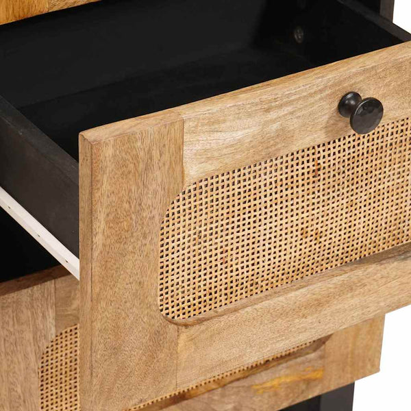 Sideboard Braun Mango Massivholz 40x75 cm