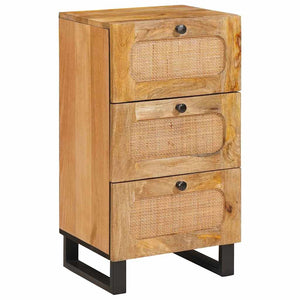 Sideboard Braun Mango Massivholz 40x75 cm