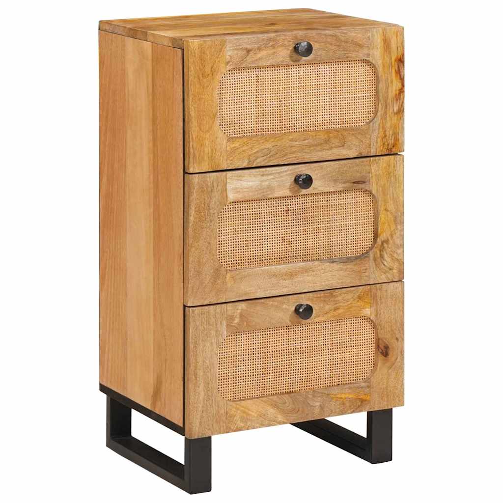 Sideboard Braun Mango Massivholz 40x75 cm