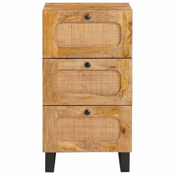 Sideboard Braun Mango Massivholz 40x75 cm