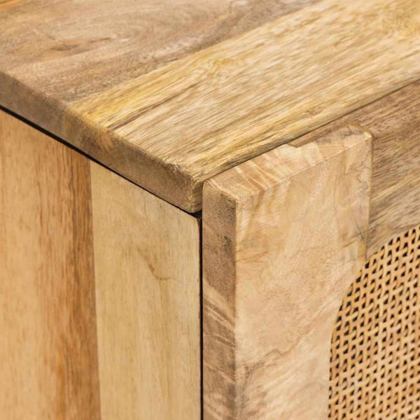 Mango Massivholz Sideboard Braun 80cm