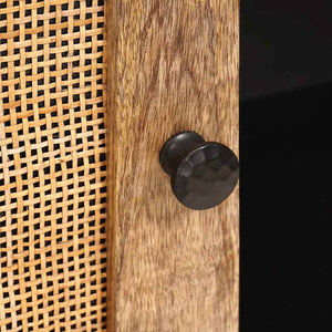 Mango Massivholz Sideboard Braun 80cm