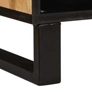 Mango Massivholz Sideboard Braun 80cm