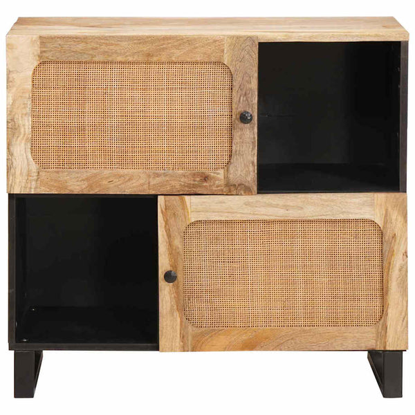 Mango Massivholz Sideboard Braun 80cm