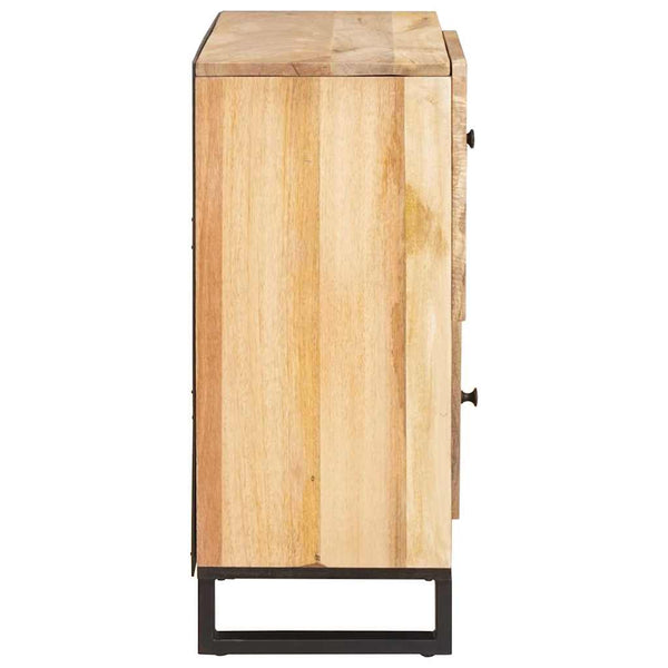 Mango Massivholz Sideboard Braun 80cm