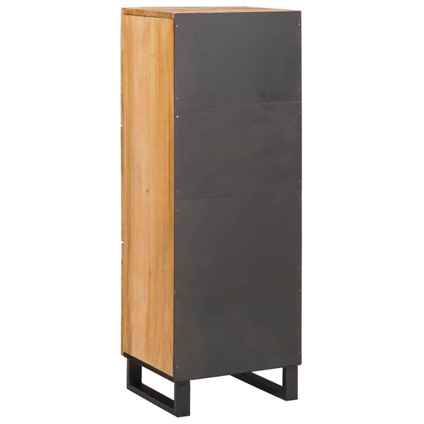 Highboard Braun Mango Massivholz 90x75 cm