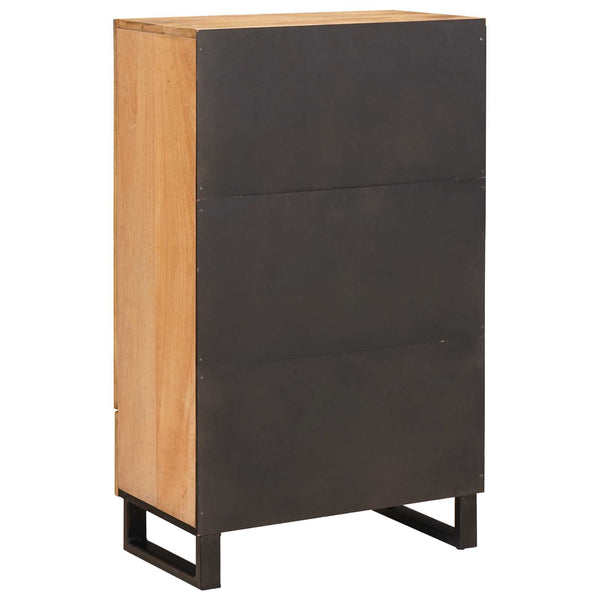 Highboard Braun Mango Massivholz 110cm