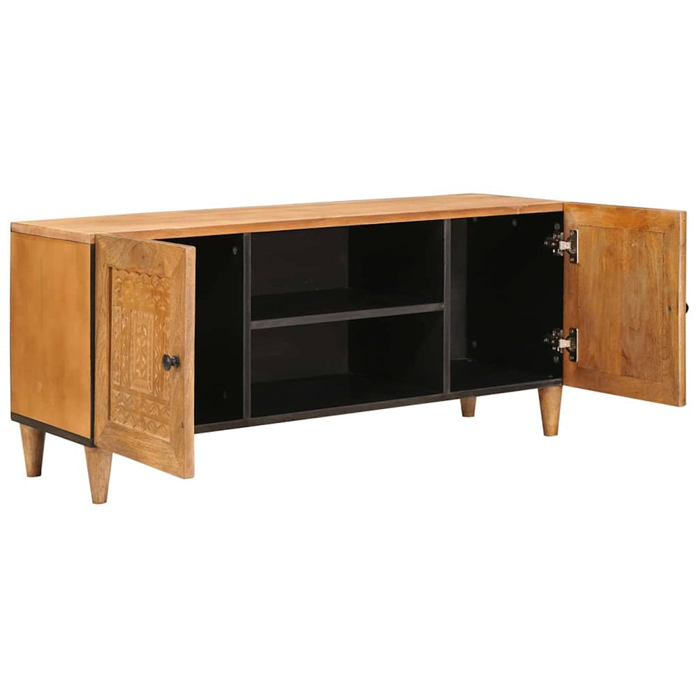 vidaXL Meubles TV marron clair 105 x 33 x 46 cm bois de manguier massif