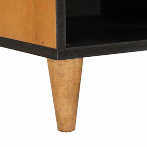 TV-Schrank Hellbraun mit Regal 80cm