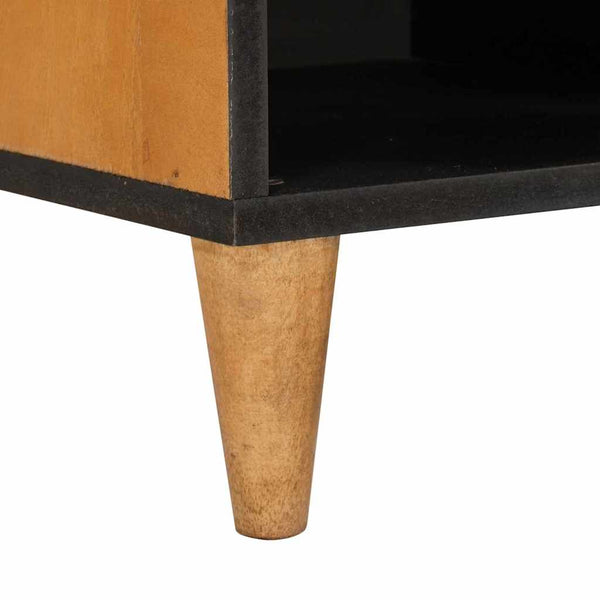 TV-Schrank Hellbraun mit Regal 80cm