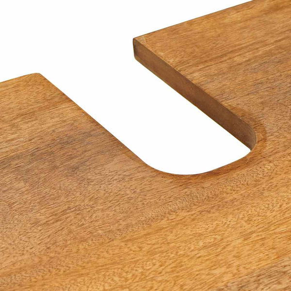 Wandmontierter Badezimmerschrank Hellbraun 62 cm
