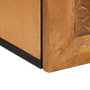 Hellbrauner Badezimmerschrank 38x33x48cm