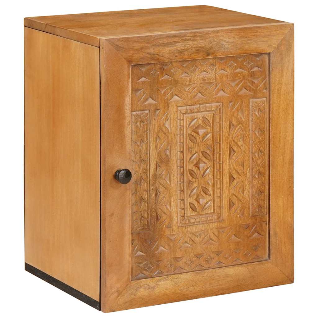 Hellbrauner Badezimmerschrank 38x33x48cm