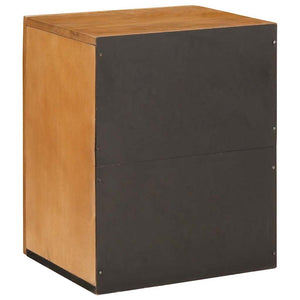 Hellbrauner Badezimmerschrank 38x33x48cm