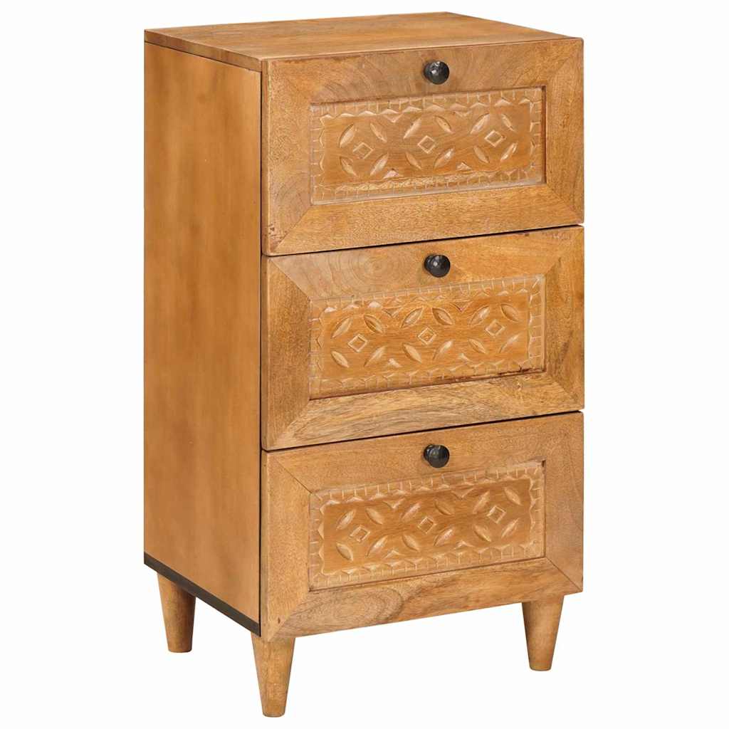 vidaXL Sideboard with Drawers Light Brown 33.5 x 40 x 75 cm