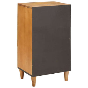 vidaXL Sideboard with Drawers Light Brown 33.5 x 40 x 75 cm