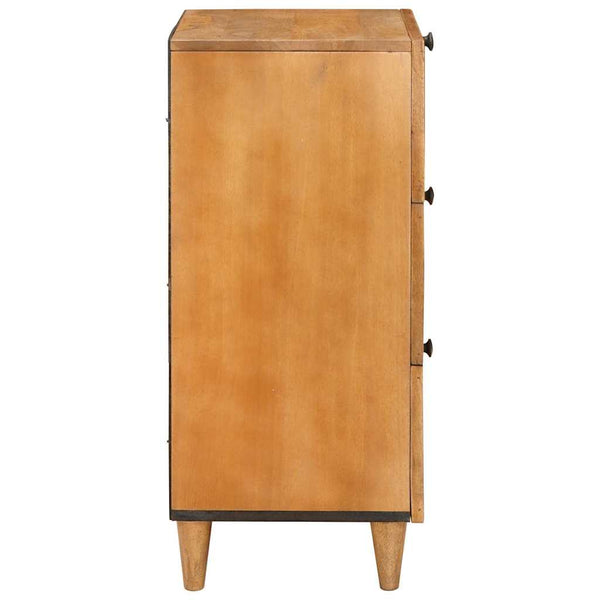 vidaXL Sideboard with Drawers Light Brown 33.5 x 40 x 75 cm