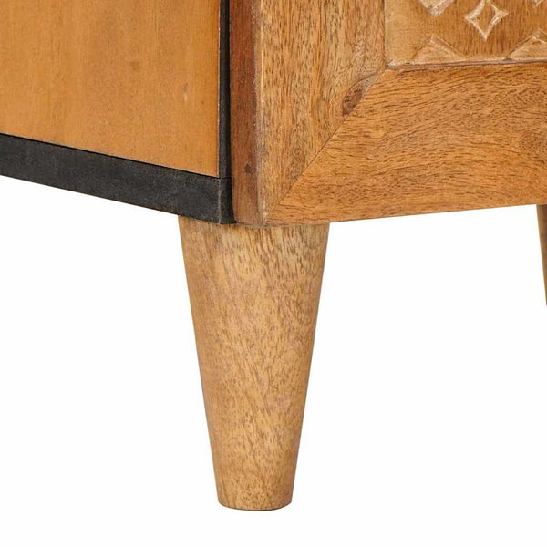 Hellbraunes Sideboard 33,5x40x75 cm