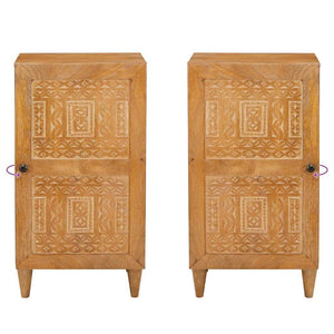 Hellbraunes Sideboard 33,5x40x75 cm