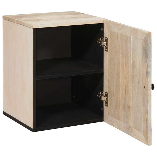 vidaXL Meuble bas de salle de bain avec porte Blanc 38 x 33 x 48 cm Bois d'ingénierie