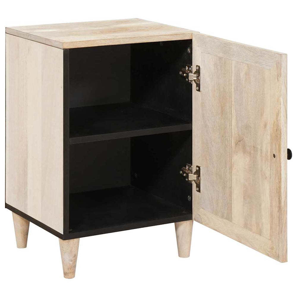 Weißer Badezimmerschrank mit Tür, 38x33x58 cm