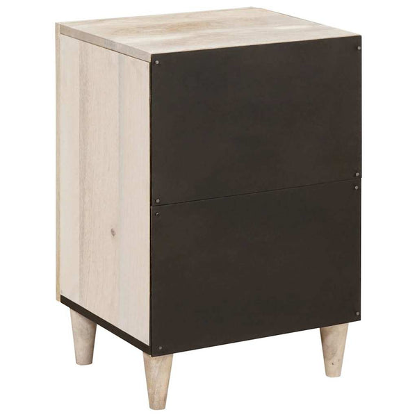 Weißer Badezimmerschrank mit Tür, 38x33x58 cm