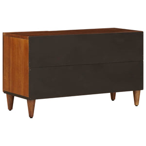 TV-Schrank Walnuss Mango Massivholz 80cm