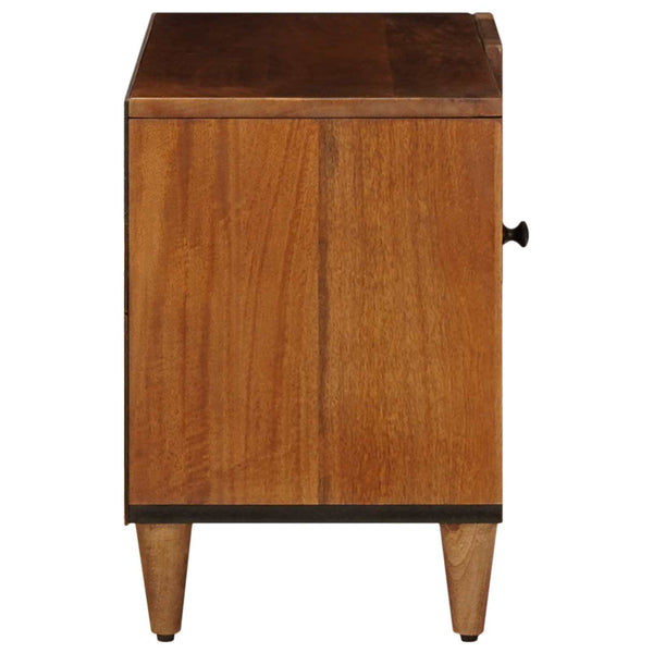 TV-Schrank Walnuss Mango Massivholz 80cm