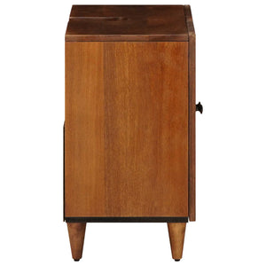 Waschbeckenschrank Walnuss mit Tür