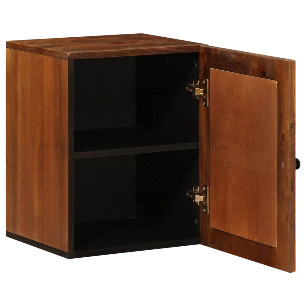 Hängender Badezimmerschrank Walnuss 38x33x48cm