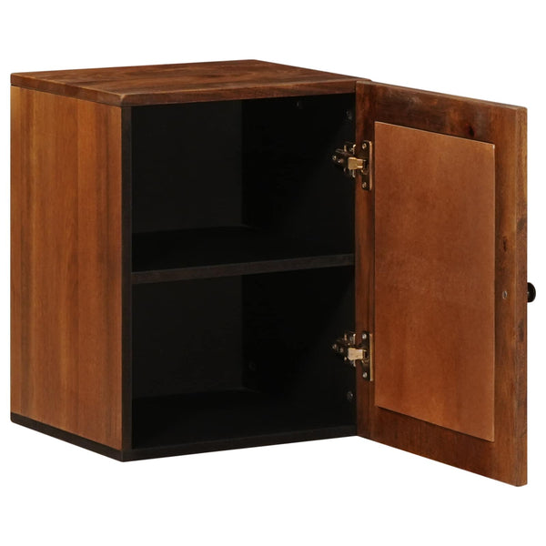 Hängender Badezimmerschrank Walnuss 38x33x48cm