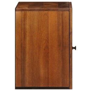 Hängender Badezimmerschrank Walnuss 38x33x48cm
