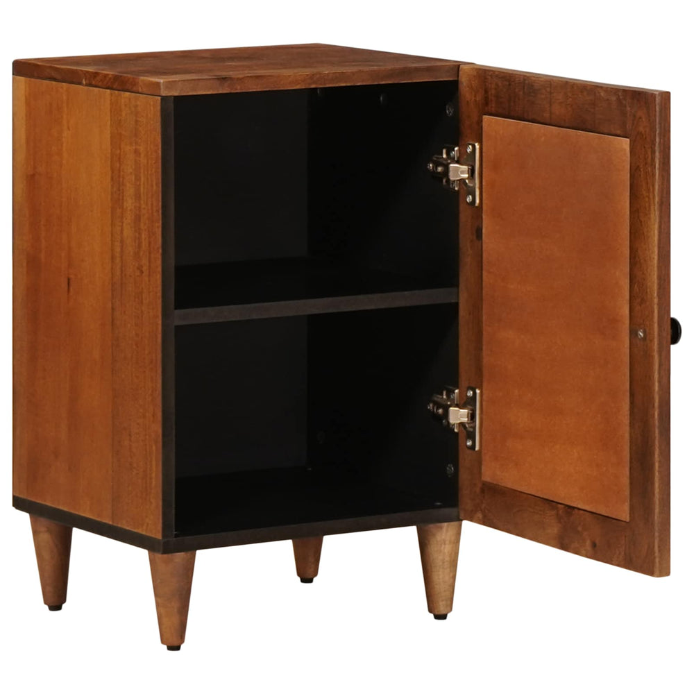 Badezimmerschrank Walnuss mit Tür 38x33x58 cm