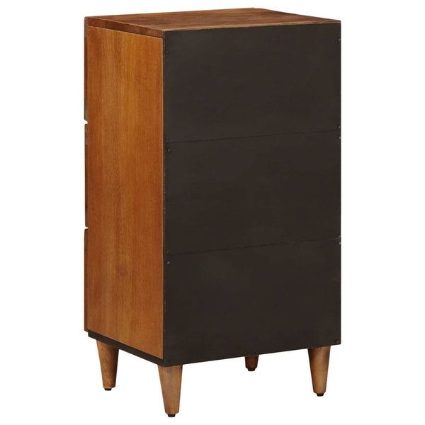 Sideboard Walnuss Mango Massivholz 40x33x75cm