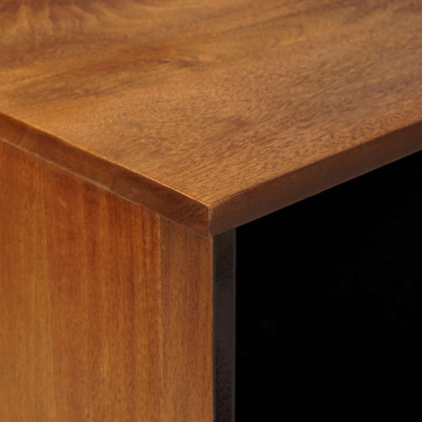 Walnuss Sideboard Mango Massivholz 80cm